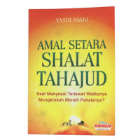 Image of Amal Setara Shalat Tahajud