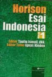 Image of Horison  Esai Indonesia  Kitab 1