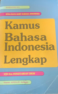 Image of Kamus Bahasa Indonesia Lengkap