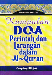 Image of Kumpulan Doa, Perintah Dan Larangan Dalam Al - Qur'an