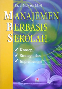 Image of Manajemen Berbasis Sekolah