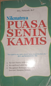 Image of Nikmatnya Puasa Senin Kamis