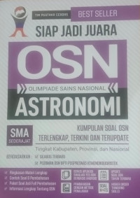 Image of Siap Jadi Juara OSN Astronomi SMA/Sederajat