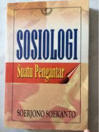 Image of Sosiologi Suatu Pengantar